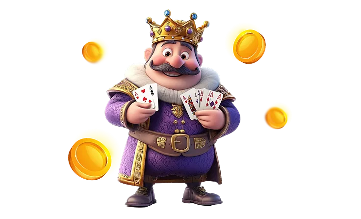 King counting money